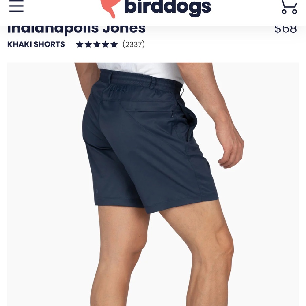 Bird dogs Indianapolis jones shorts - navy